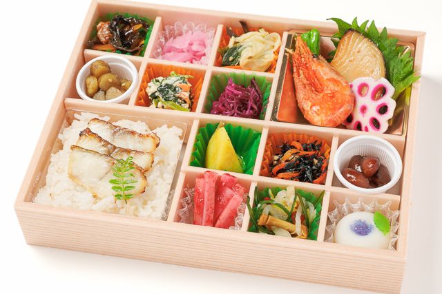 【熨斗対応可】銀だら柚庵焼きと鯛めしの十二彩折詰