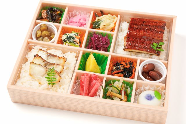 【熨斗対応可】鯛めしと鰻重の十二彩折詰