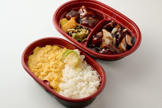 金久右衛門特製〜二色中華〜麻婆豆腐×酢豚