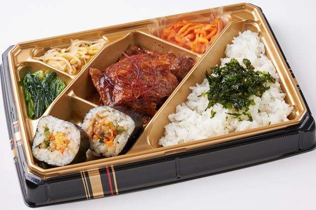 韓菜満載御膳 旨だれデジカルビと特製キンパ