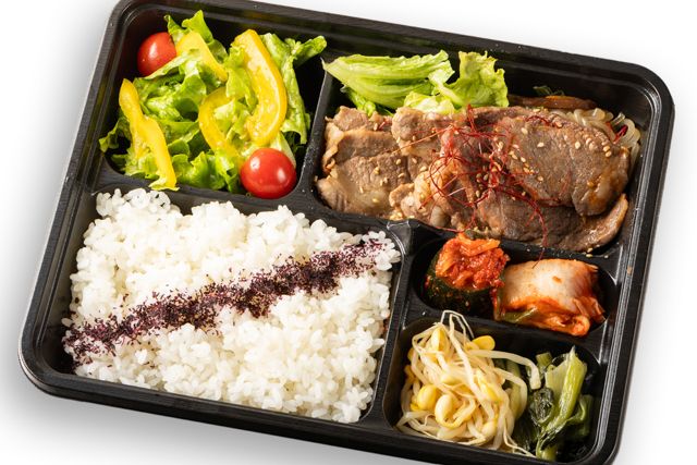 国産和牛カルビ＆やわらかカルビの合盛り御膳（濃厚旨塩タレ）