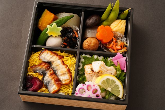 うなぎと若鶏のレモン風味さっぱり焼き
