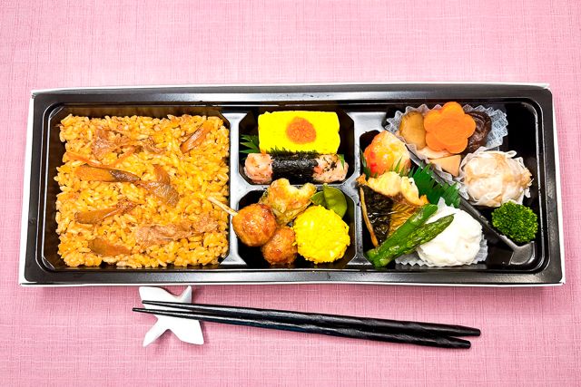 和遊膳（牛しぐれ煮ご飯）