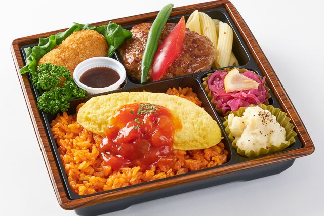 ふわとろオムライス ＆ シャリアピンハンバーグ
