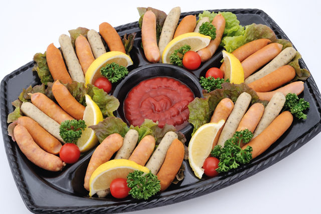 3種のソーセージ盛合せ