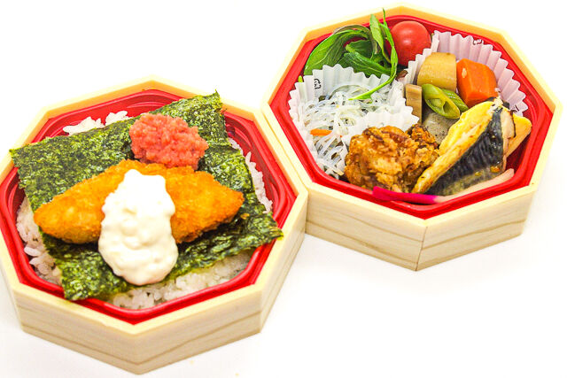 大人の明太二段のり弁当