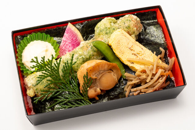 ほたて浜煮のり弁