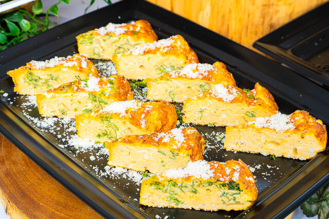 季節野菜のフリッタータ