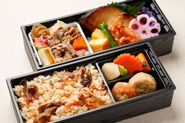 銀鱈柚庵焼きと特選牛すき焼き御膳