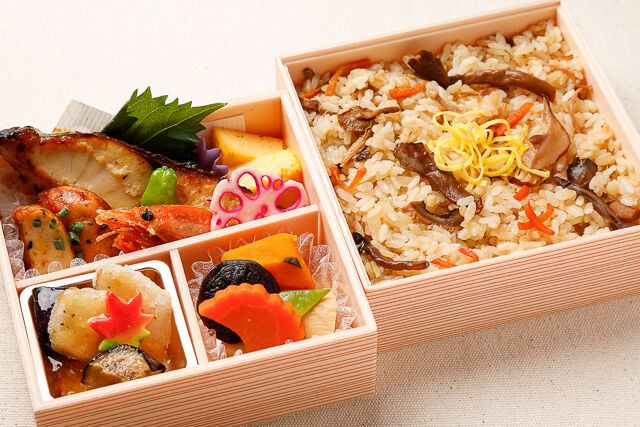 メダイ西京焼きとカレイのおろし餡かけ御膳