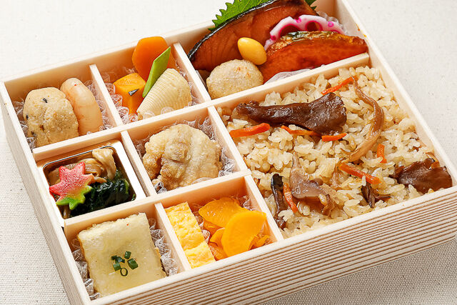 【秋限定】鮭の柚庵焼きと6彩の秋の彩り御膳［秋2］