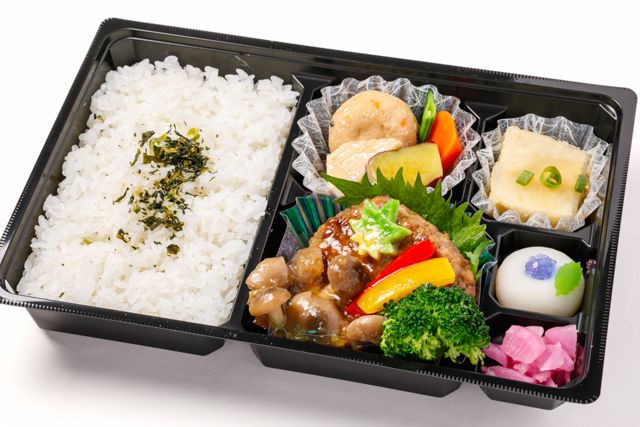 ヴィーガン和惣菜弁当 大豆ハンバーグ仕立て