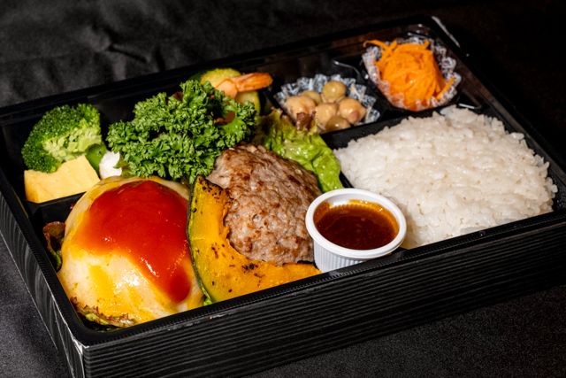 Wハンバーグ弁当