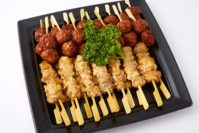 焼き鳥＆つくね盛り合わせ