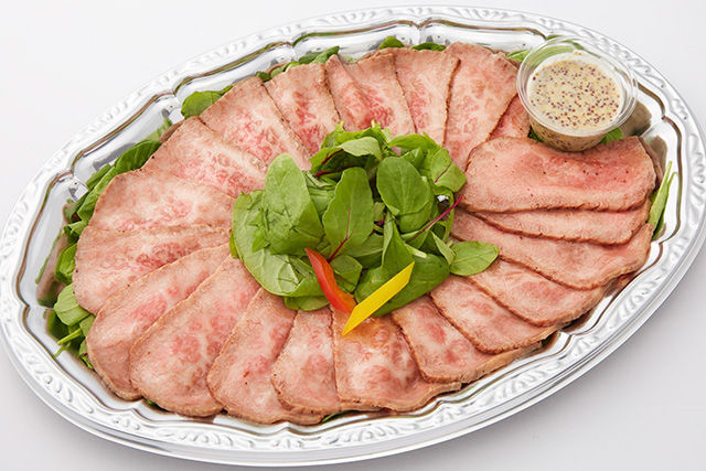 【A5ランク和牛使用】ローストビーフ～マスタードソース～