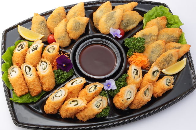 青じそ香る！鶏カツ盛り合わせ