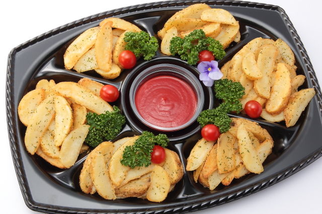 大きな大きなフライドポテト～ガーリックフレーバー～