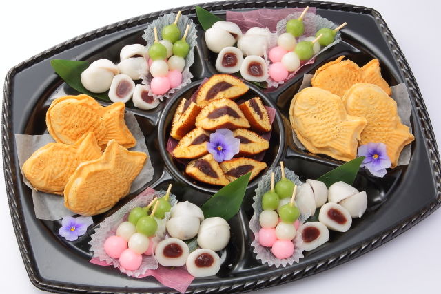 季節の和風スイーツ盛り合わせ