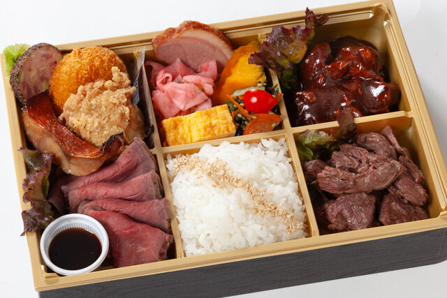 豪華六宝肉弁当