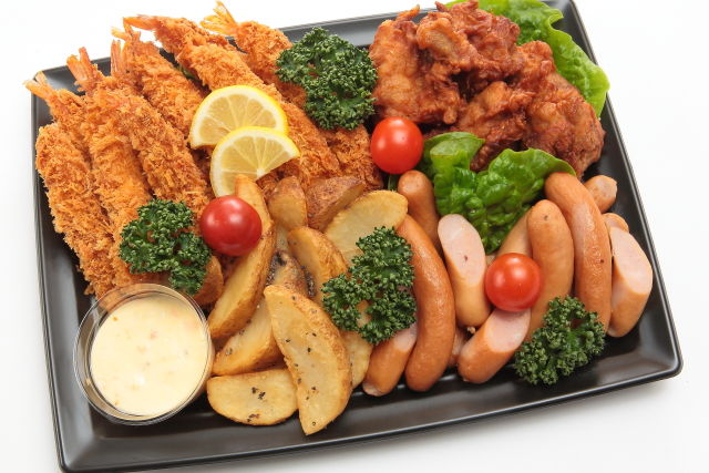 贅沢4種のミックスプレート