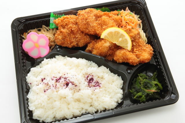 手作りチキンカツ弁当