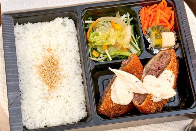 佐賀和牛ミルフィーユビフカツ弁当