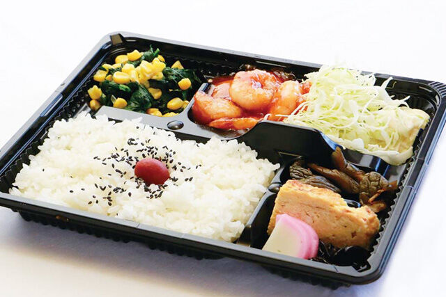 エビチリ弁当
