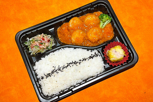 エビチリ弁当