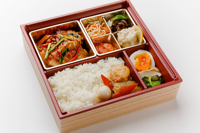 【中華幕の内】豚生姜焼きと4種から選べるご飯