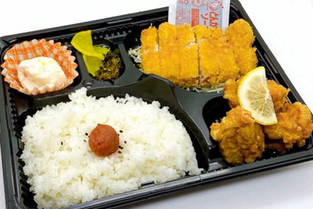 唐揚げ＆とんかつ弁当