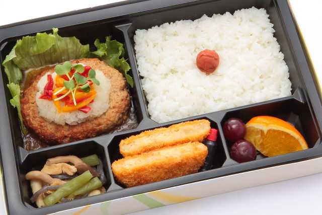 和風おろしハンバーグ幕の内弁当
