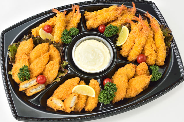 えびフライ＆白身魚フライ盛り合わせ