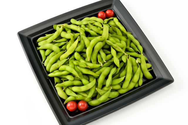 山盛り枝豆