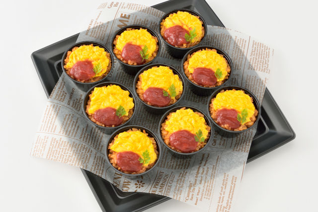 カップインオムライス