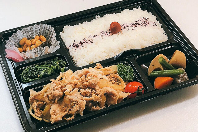 豚肉炒め弁当