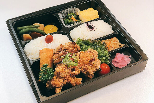 特大油淋鶏弁当
