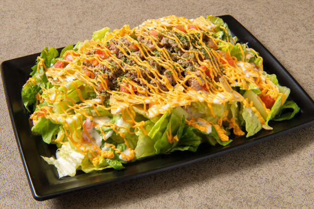 チーズたっぷりタコライス