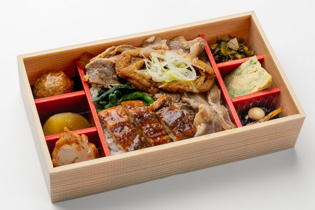 【熨斗対応可】【夏限定】鰻ちらし・あふそやの特製牛丼弁当