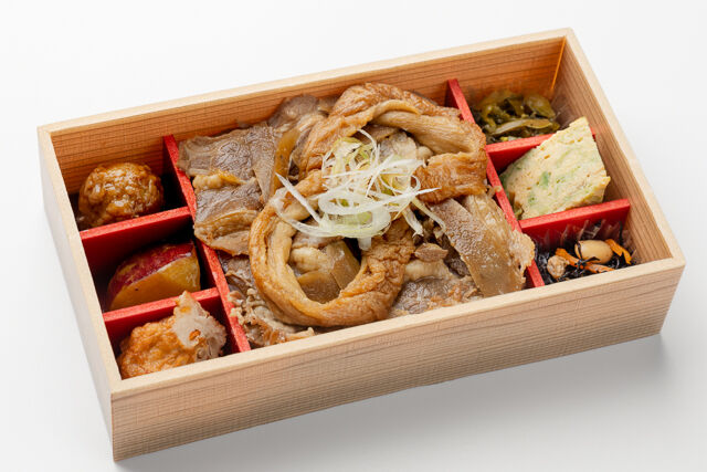 【熨斗対応可】本場沖縄麩を使ったあふそや特製牛丼弁当