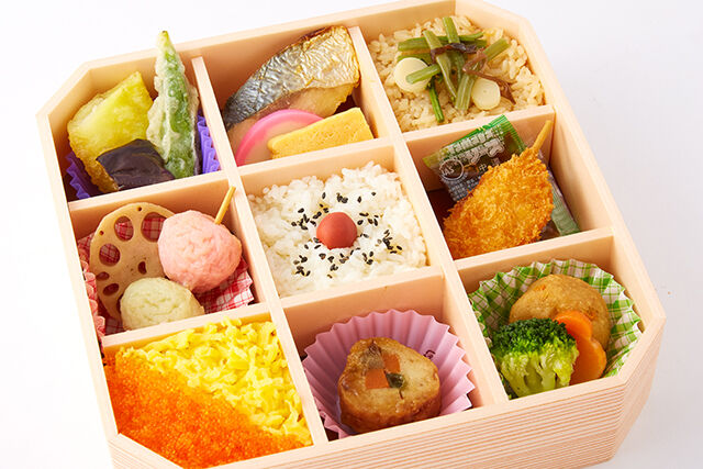 【お茶なし】扇（おうぎ）～3種ごはんの豪華9升～