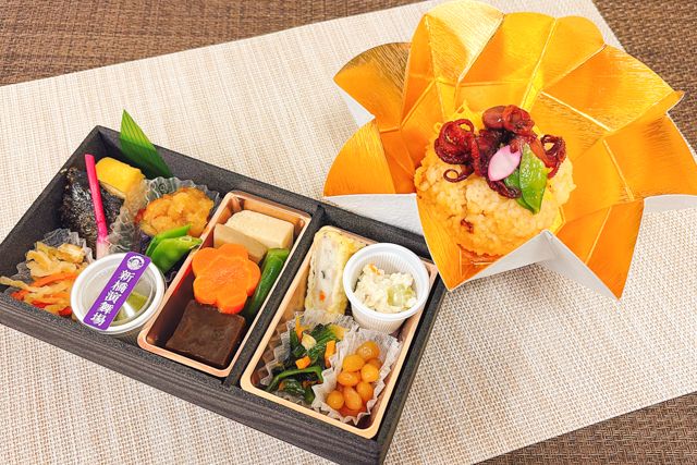 【熨斗対応可】期間限定（1月・2月）劇場幕の内～煮タコと出汁茶飯花車～