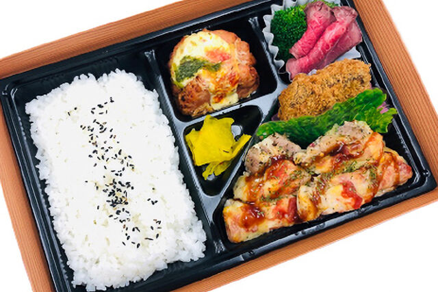 ポークソテー幕の内弁当