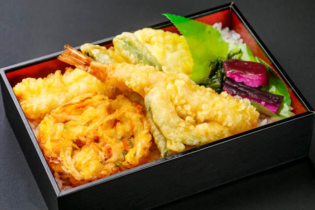 【熨斗対応可】梓（あずさ）～豪華6種の天ぷら重～