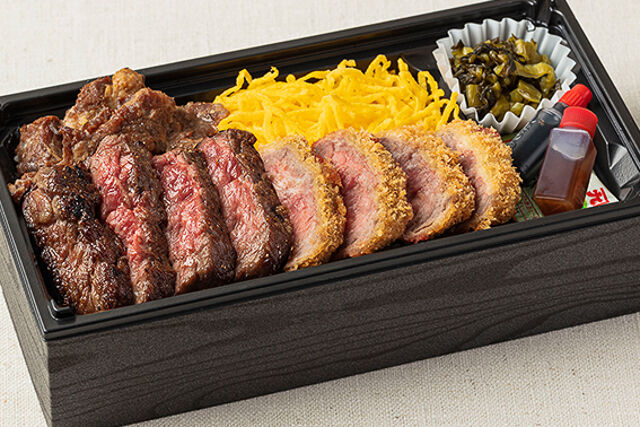 牛かつ＆ステーキ重