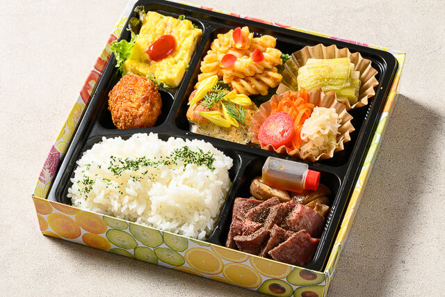 白老牛ステーキと鯛のフレンチBOX