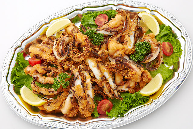 イカゲソの唐揚げ