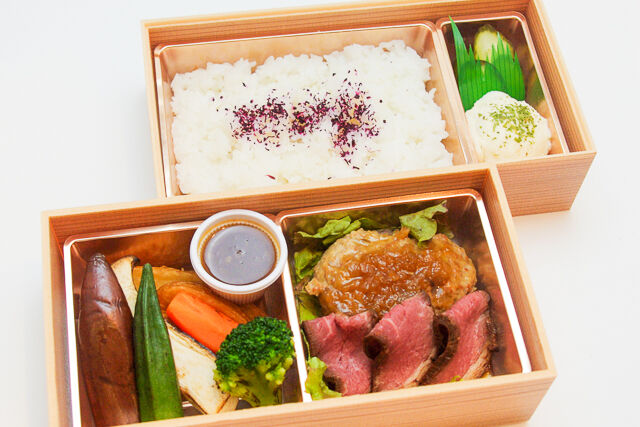 ハンバーグ＆ローストビーフ