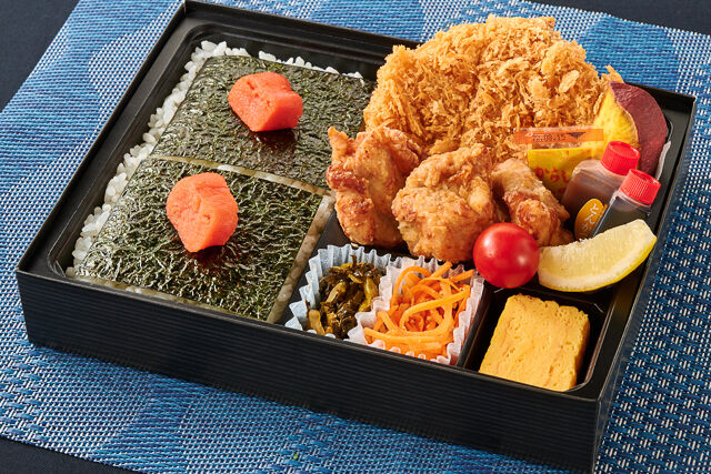 【お値打ち価格】博多明太のり唐＆とんかつ弁当