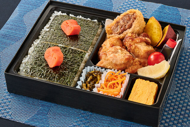 【お値打ち価格】博多明太のり唐＆牛たんメンチカツ弁当