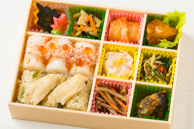 【1月・2月限定】ふぐと蟹飯の彩り御膳・水仙